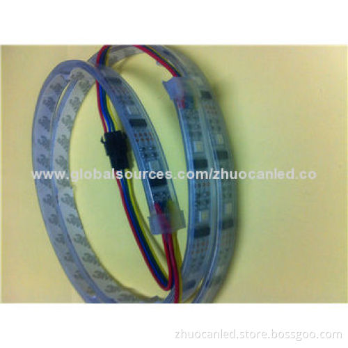 LED strip, WS2801/5V/32LEDs white PCB